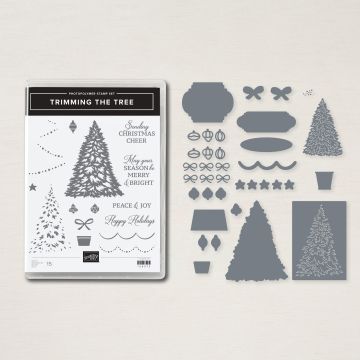 "Trimming the Tree Bundle, Stampin' Up!"