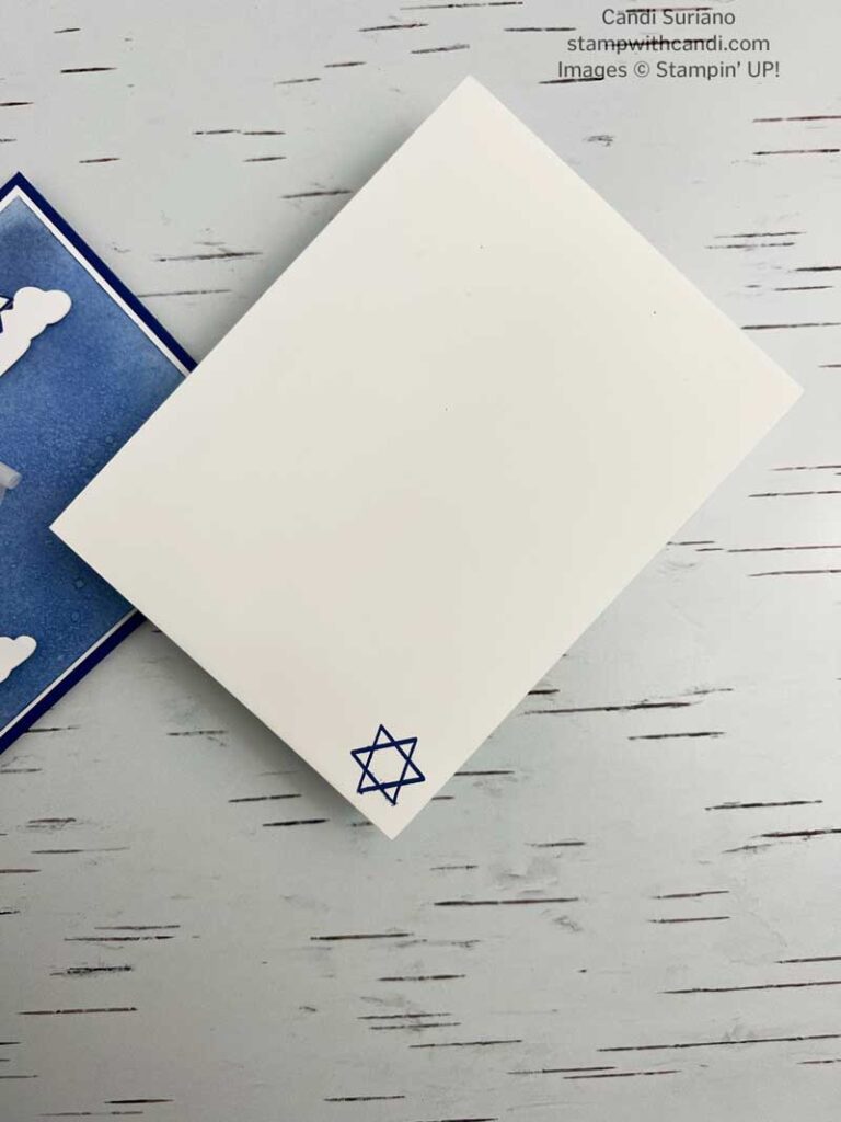 "Yom Kippur Envelope, Candi Suriano, Stampin' Up!"