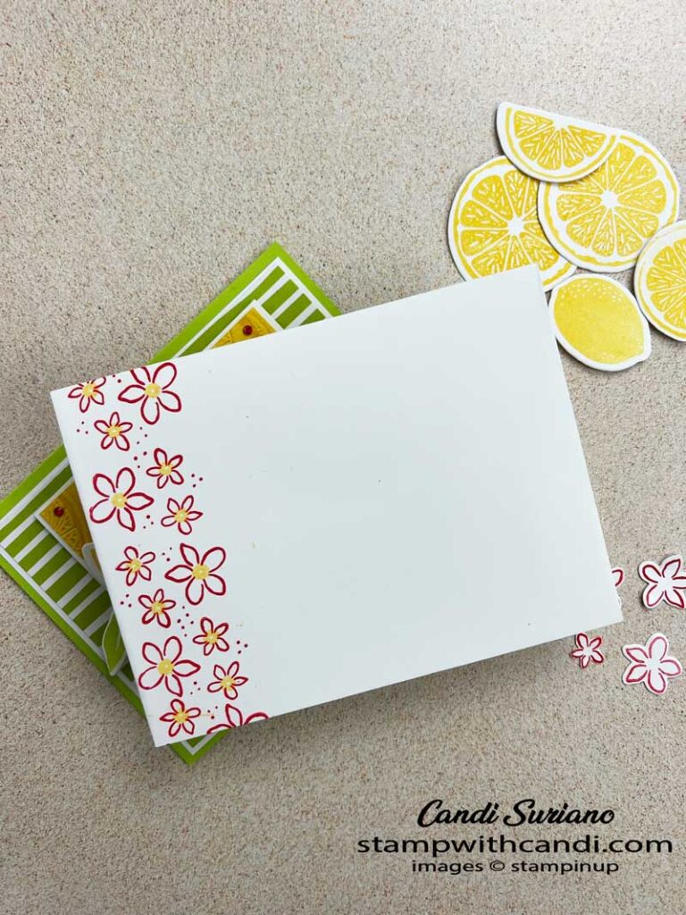 "Sweet Citrus Envelope, Candi Suriano, Stampin' Up!"