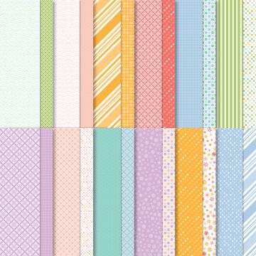 "Dandy Designs DSP, Stampin' Up!"