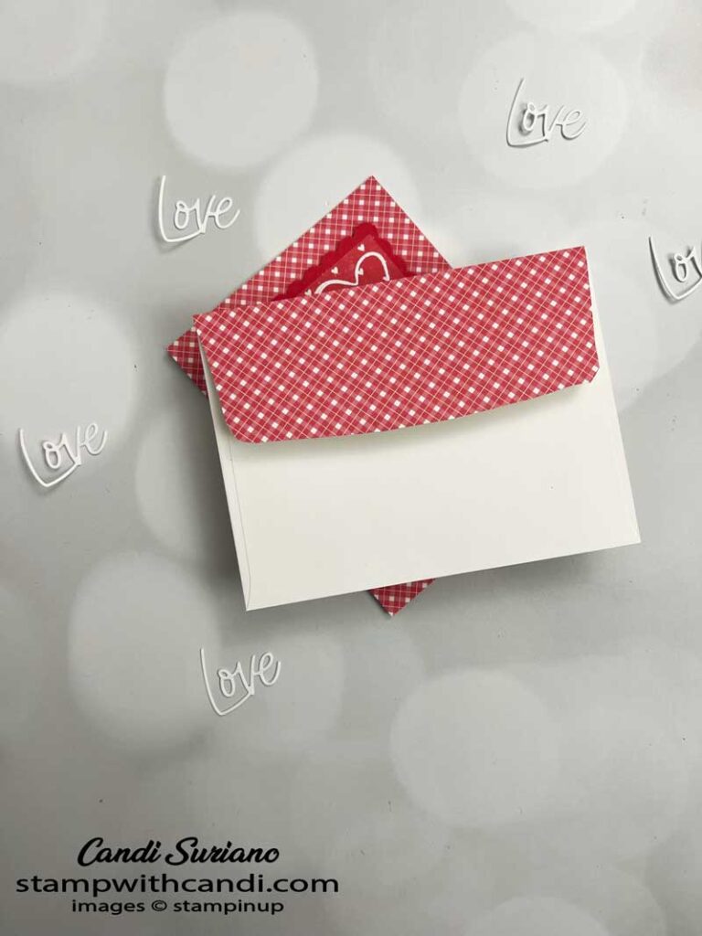 "Love for You Envelope, Candi Suriano, Stampin' Up!"