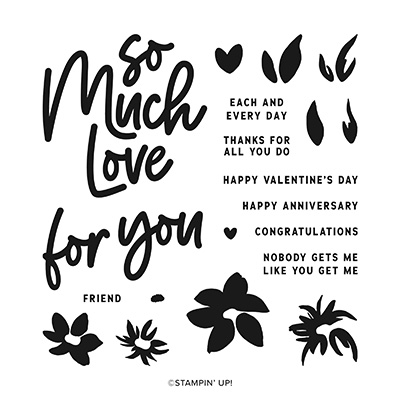 "Love for You Stamp Set, Stampin' Up!"