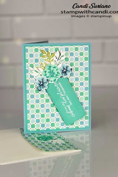 "Two-Tone Flora Gratitude , Candi Suriano, Stampin' Up!"