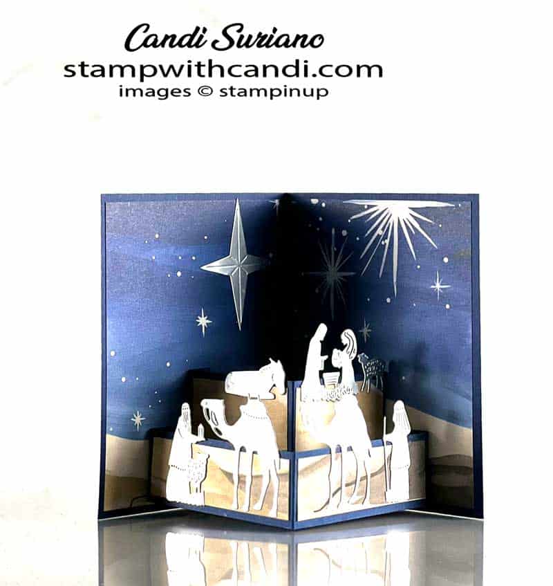 "Balcony Card Inside Center, Candi Suriano, Stampin' Up!"